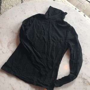 Black turtleneck